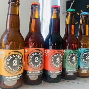 Bières artisanales, Graine de Bulles, Vente à emporter