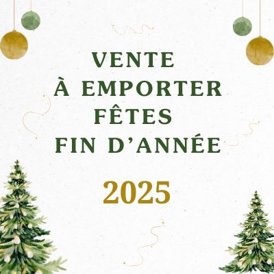 Restaurant La Route Bleur, offre à emporter, Fêtes de fin d'année 2025